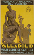 Valladolid Original Vintage Spanish Travel Poster 