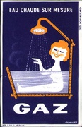 Gaz Blotter Original Advertising Blotter
