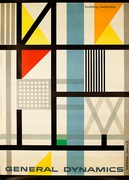 General Dynamics Original Corporate Relations Poster Building Materials  Material Services