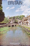 Britain Photo Original Travel Poster 