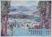 The Greenbriar Hotel Original Advertising Poster