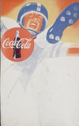 Coke [[Football]] Player Original Stock Poster