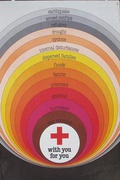 Red Cross with You For You Original Vintage Poster