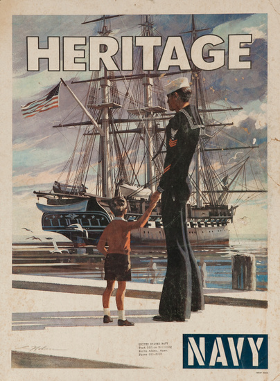 Vintage Navy Posters
