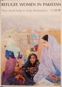 United Nations Original Poster Refuge Women in Pakistan