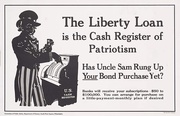The Liberty Loan is The Cash Register of Patriotism Original WWI Poster