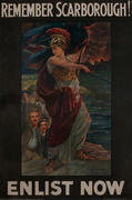 Remember Scarborough Original WWI Parlimentary Recruiting Poster