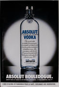 [[Absolut]] Vodka Original Vintage Advertising Poster Bouledogue