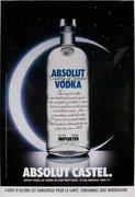 [[Absolut]] Vodka Original Vintage Advertising Poster Castel