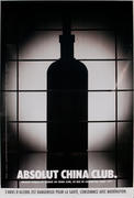 [[Absolut]] Vodka Original Vintage Advertising Poster China Club