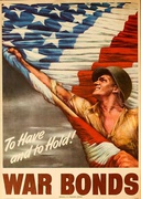 To Have and To Hold! War Bonds Original American WWI Poster