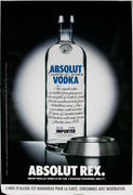[[Absolut]] Vodka Original Vintage Advertising Poster Rex