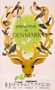 Springtime in Denmark Original Travel Poster