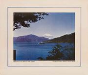 Mt Fuji From Hakone Lake Original Japanes Travel Poster