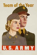 Team of the Year Korean War U S Army Recruiting Poster
