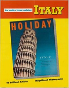 Holiday Magazine Original Literary Advertising Poster Italy