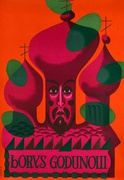 Boris Godunov Original Polish Opera Poster