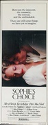 Sophie's Choice Original American Insert Movie Poster