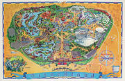 Original Disneyland Souvenir Map