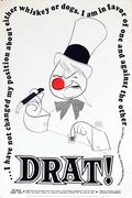 Drat Original American Book Advertising Poster