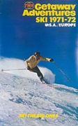 TWA Getaway Adventures 1971-72 Original Ski Travel Poster