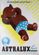 Astralux Original Austrian Heat Lamp Advertising Poster