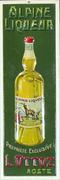Alpine Liqueur Original Advertising Tin Sign