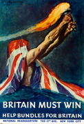 Britain Must Win Original WWII Home Front Poster