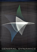 General Dynamics Original Corporate Relations Poster Exploring the Universe