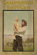 California For The Settler Original Southern Pacific Railway Travel Brochure