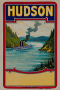 Hudson River Cruise Lines Original Travel Label