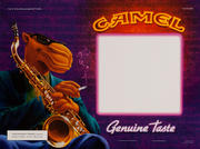 Camel Cigarette Original American Advertising Poster Genuine Taste