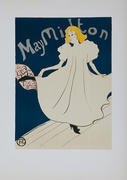 May Milton Lithographic Toulouse-Lautrec Plate