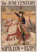 The June Century, Napoleon in Egypt Original Vintage Magazine Poster