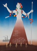 Original Marshall Plan - Italy Poster