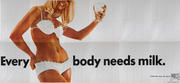 Everybody Needs Milk Original Dairy Council Billboard Poster Blonde in Bikini