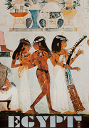 Original Egypt Travel Poster Wall Painting