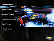 Sunoco Original Motorcycle Racing Poster