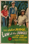 Law OF the Jungle Original American Movie Poster