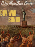 Bring Them Back Sooner Original Abbott Labs Buy War Bonds Poster