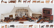Hand Carved Folk Art Circus Child's Toy