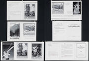 3 Original New Hampshire Tousist Board Ski Poster Order Forms