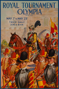 Royal Tournament Olympia Original British Poster