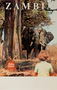Zambia in the Sun, Original African Travel Poster