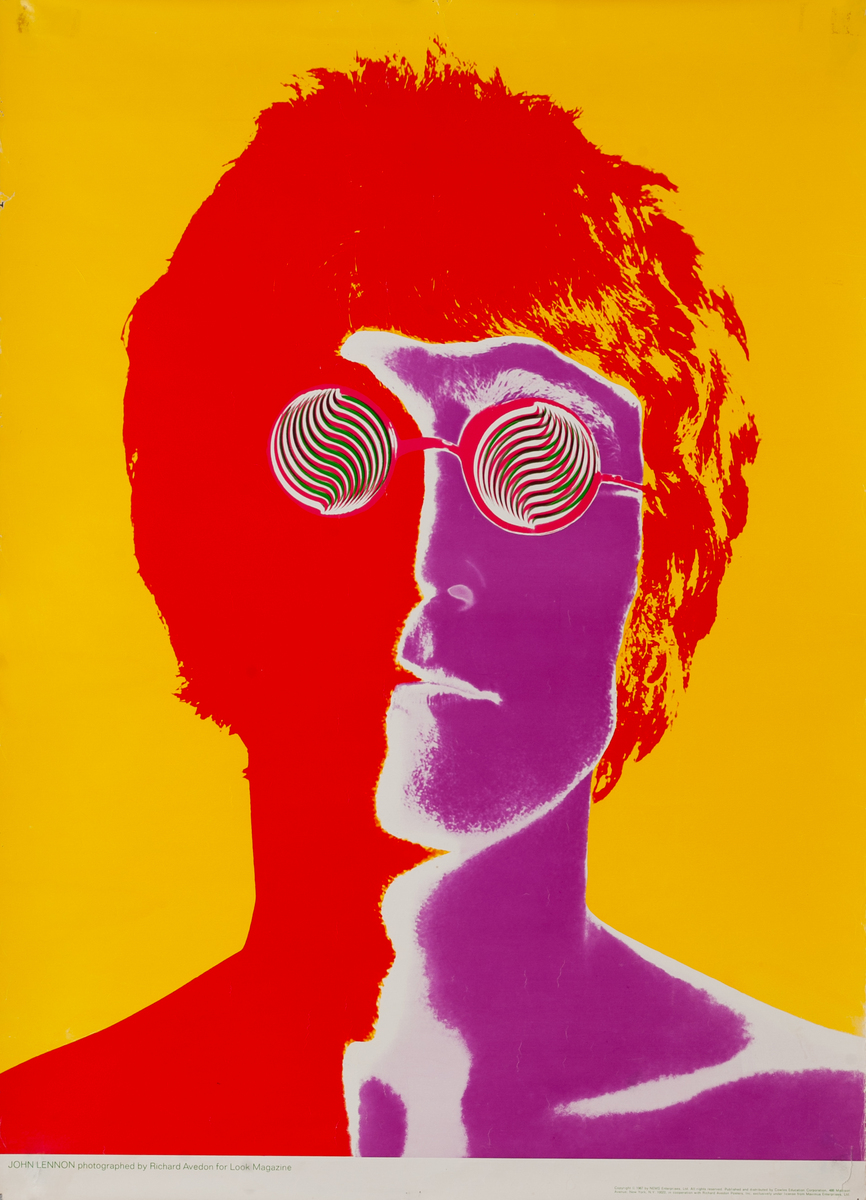 Look Magazine Beatles Poster set, B condition