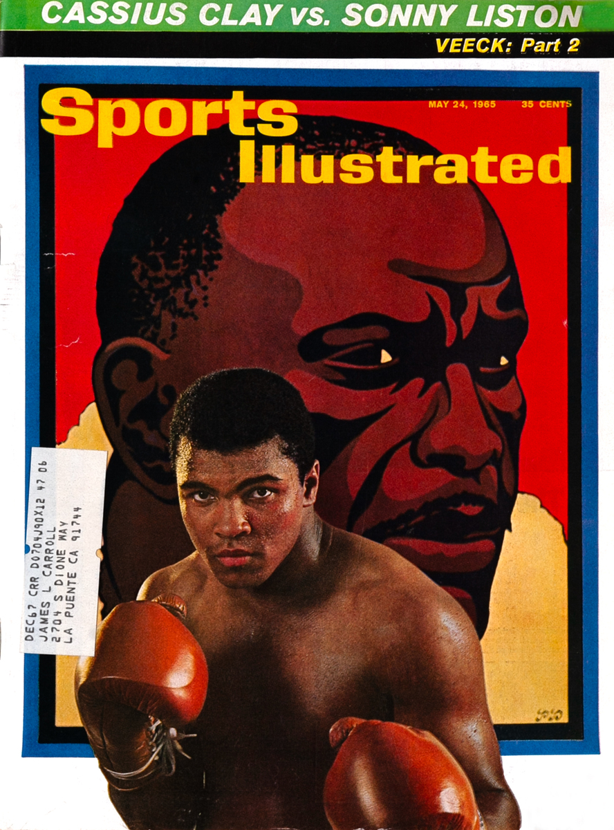 Sonny Liston Original American Boxing Print