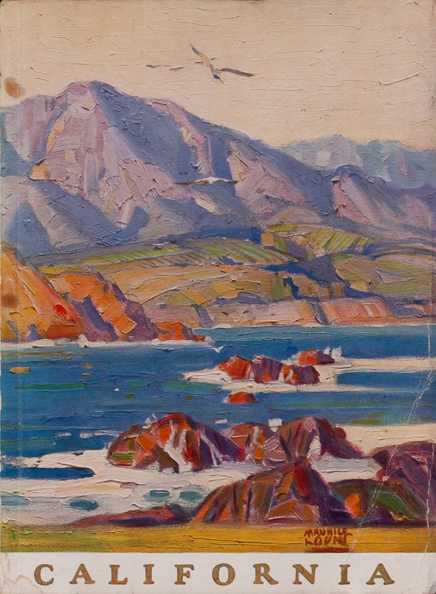 Southern Pacific Lines A Picture Journey Through California Travel Brochure