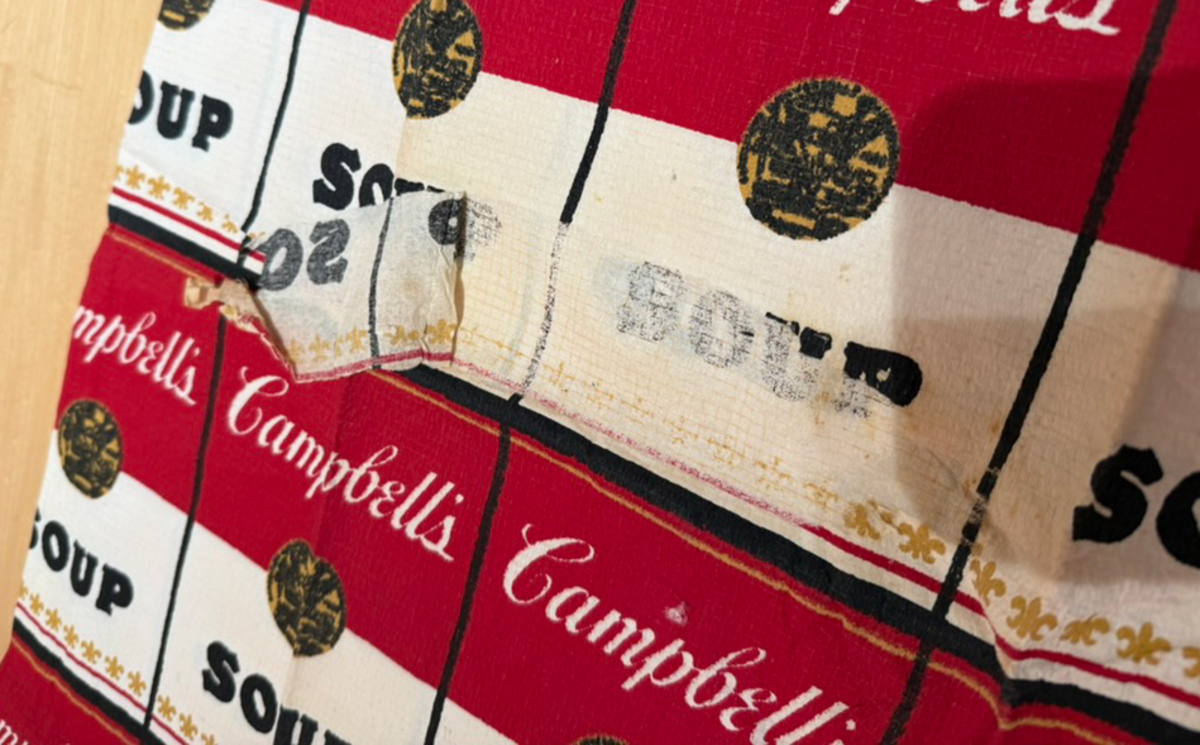 Andy Warhol Campbell’s Soup Pop Art Souper Paper Dress