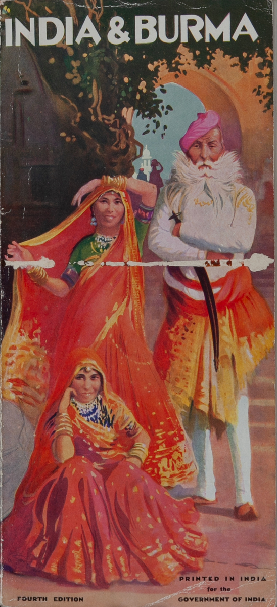 India Burma Travel Brochure