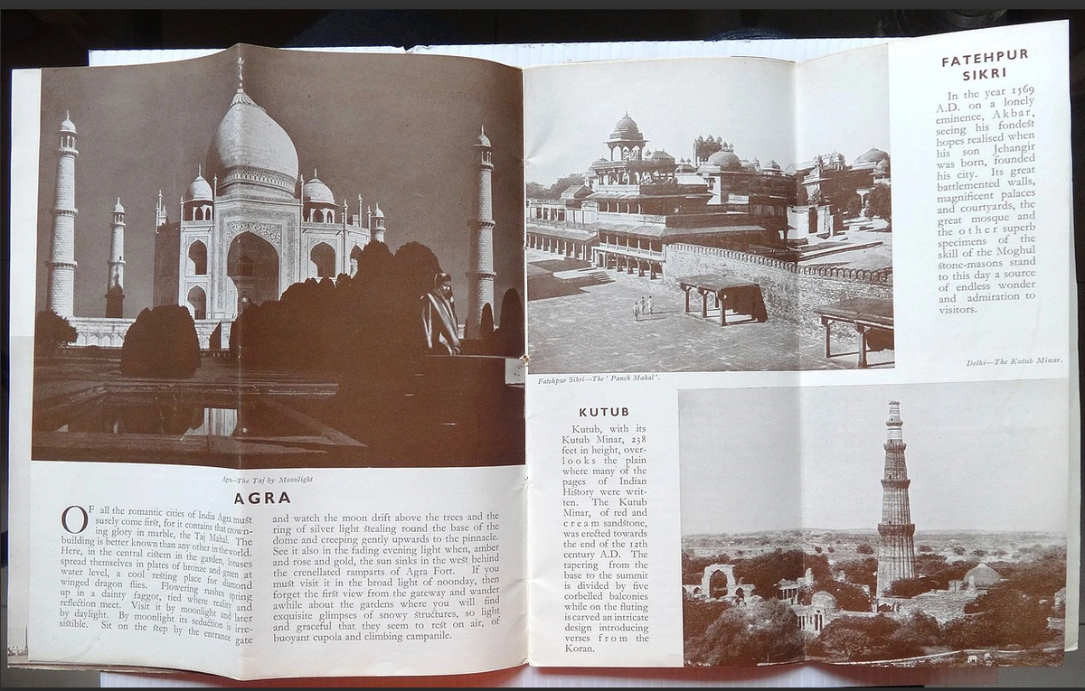 India Burma Travel Brochure